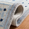 thumbnail image 5 of SAFAVIEH Bella Noelle Bordered Area Rug, Ivory/Blue, 2' x 3', 5 of 11