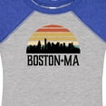 thumbnail image 4 of Inktastic Boston Massachusetts Skyline Sunset Boys or Girls Baby Bodysuit, 4 of 5