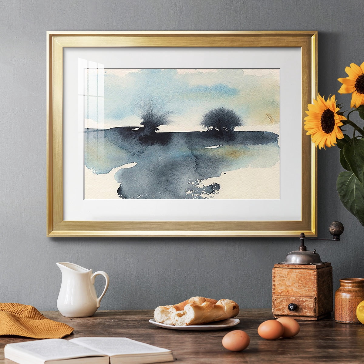 Upheval I Premium Framed Print - Ready to Hang