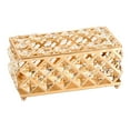 thumbnail image 2 of Soporte de tejido de cristal Zulema Dispensador de servilletas decorativo, 2 of 8