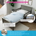 thumbnail image 2 of Twin Bed with Two Guard Rails, Clay, 2 of 9