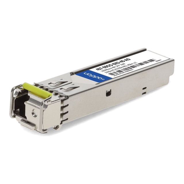 AddOn - module Émetteur-Récepteur SFP (mini-GBIC) - 1 Go - 1000Base-BX-D - LC Monomode - jusqu'à 24,9 miles - 1550 (TX) / 1310 (RX) nm - Conforme TAA