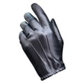 thumbnail image 5 of Guantes finos de cuero de otoño e invierno para hombre, guantes cálidos de terciopelo de invierno para conducir con pantalla táctil, guantes coreanos, 5 of 5