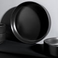 thumbnail image 4 of Stone + Lain Celina Stoneware Collection Dish Set, 4 Pasta Bowls Service for 4, Black, 4 of 8