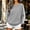 Gray, variant on NominalSnug Womens Fleece Lined Crew Neck Sweatshirts Long Sleeve Stripe Pullover Tops Loose Fit Fall Outfits