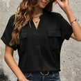 thumbnail image 2 of Womens T Shirts Casual Black Tees Slim Fit Women Summer Tops 2026 Summer Shirts for Teens Modest, 2 of 6