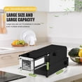 thumbnail image 2 of WZTO Stainless Steel French Fry Cutter Electric Stainless Steel Potato Cutter Fry Machine with Lid Professional Potato Cutting Supplies for Cucumbers Carrots Sweet Potatoes capable, 2 of 7