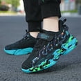 thumbnail image 2 of Karoyedx Kids Sneakers Boys Boys Girls Sneakers for Kids Non-Slip Tennis Shoes Fashion Lightweight Breathable Running Sport Athletic Black Size,5.5, 2 of 5