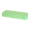 thumbnail image 1 of Estuche escolar con tres compartimentos organizadores verde 20.3 x 9 x 3, 1 of 3