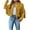 Yellow, variant on LEAVINGSUO Fall Winter Clearance Cardigans for Women Plus Sizes Fringe Coat for Women Faux Suede Leather Cowboy Style Coat Long Sleeve Tassels Cardigan Coat