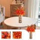 thumbnail image 2 of Adornos de mesa creativos hechos a mano con racimos de crisantemos simulados, 2 of 6