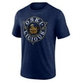 thumbnail image 2 of Men's Navy Cal Bears Old School Cool Tri-Blend T-Shirt, 2 of 3