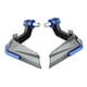 thumbnail image 3 of Deflector de mano para motocicleta, protector de parabrisas, protector universal Azul, 3 of 8
