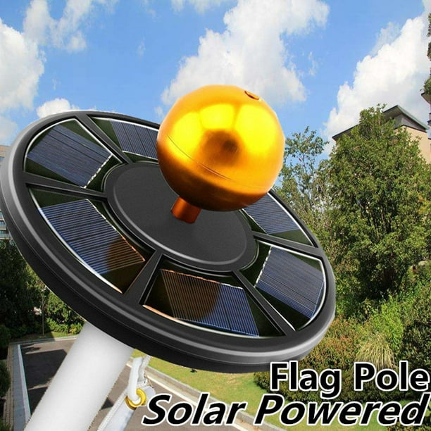 Solar FlagPole Light, 42 LED Flag Pole Light for 100 Flag Coverage