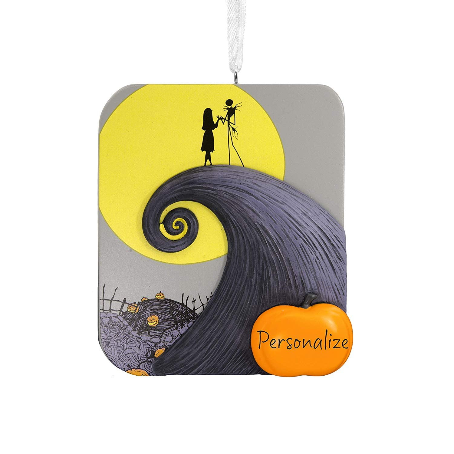 Hallmark Christmas Ornaments, Disney The Nightmare Before Christmas Jack and Sally Personalized