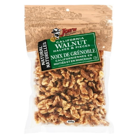 Joe's Tasty Travels Joe`s Tasty Travels California Walnut Halves & Pieces, 300 g