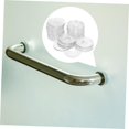 thumbnail image 2 of 4 Ensembles Joint Transparent Accessoire de Maison Réparation Joints Plats Vis Fixation Rondelles Petits Joints Remplaçables Vis Claires Accessoires de Poignée de Douche Joint d'Étanchéité Rondelle 50 Pcs*4, 2 of 9