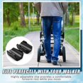thumbnail image 5 of 2 Pcs Rollator Armrest Pad Upright Walker Forearm Pads Black Walker Handle Cushions Stand Up Rollato, 5 of 5