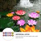 thumbnail image 3 of unbranded 10Ud Planta Artificial De Loto Para Adornar Piscinas Y Estanques Con Natural, 3 of 8
