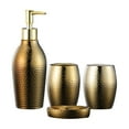 Nordic Ceramic Bathroom Accessories Set, Soap Bath Countertop Dispenser ...