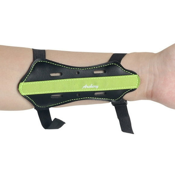 Brassards de Tir à l'Arc pour Enfants en Cuir PU Réglables Épaissis Respirants pour Pratique de Tir Arc avant-Bras Protecteur pour Arc Recourbé Chasse Tir à l'Arc