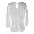 thumbnail image 3 of Blusa George Talla M Estampado en Pecho Blanco, 3 of 4