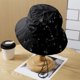 thumbnail image 4 of Sombrero de Pescador para Mujer | Sombrero de pescador de protección solar plegable de poliéster | Gorra de viaje ligera y transpirable para exteriores Negro Azul marino Rosa Rojo Gris Caqui Verde, 4 of 6