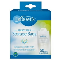 Dr. Brown's Breast Milk Storage Bags - 50ct