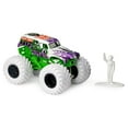 thumbnail image 5 of Monster Jam 1:64 Scale Gravedigger Monster Truck Toy, 5 of 7