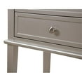 thumbnail image 7 of Pemberley Row Solid Wood Silver Champagne Nightstand Rectangular 28"x22"x16" Unassembled, 7 of 7