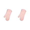 thumbnail image 2 of Wosthever Manoplas de silicona para horno para hornear, guantes para agarraderas de cocina, juego de barbacoa resistente a altas temperaturas, Rosa 2piezas, 2 of 6