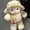 Sheep-beige, variant on Running Plushies, Interactive Moving Plush Toy, Lamb Stuffed Animal Gift | Shake this cute running plush deer to watch it move. soft, cuddly, and fun for desks, shelves, or cozy playtime