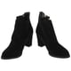 thumbnail image 1 of 1 par de botines elegantes de moda para mujer, tacones altos, botas cortas, zapatos casuales de invierno y otoño para damas, negro (tamaño 39), 1 of 4