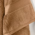 thumbnail image 5 of Superior 800 GSM Egyptian Cotton Heavyweight Bath Towel Set of 2, Rust, 5 of 7