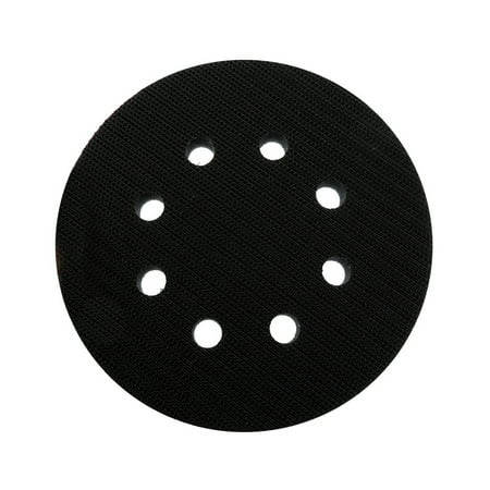 

5 Inch 125mm 8-Hole Soft Sponge Cushion Interface Buffer Pad for Sanding Pads and Hook Loop Sanding Discs for Surface Polishing
