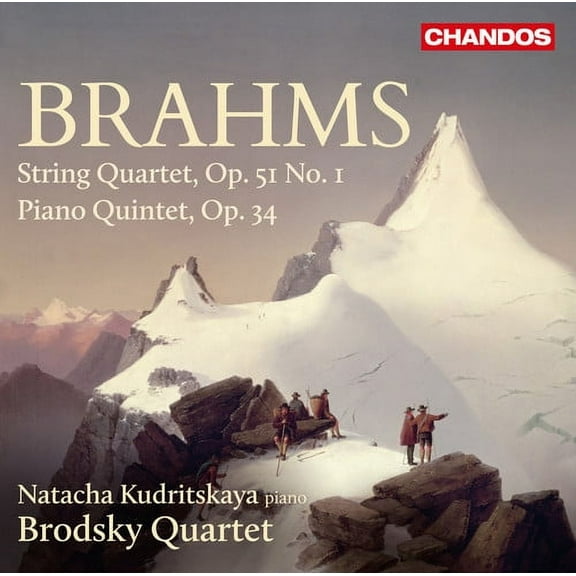 Brahms,J. / Kudritskaya,Natacha / Brodsky Quartet - Brahms: String Quartet Op.51 No.1 - Piano Quintet - Music & Performance - CD