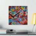 thumbnail image 4 of Brilliance of Colorful Waves - Canvas, 4 of 10