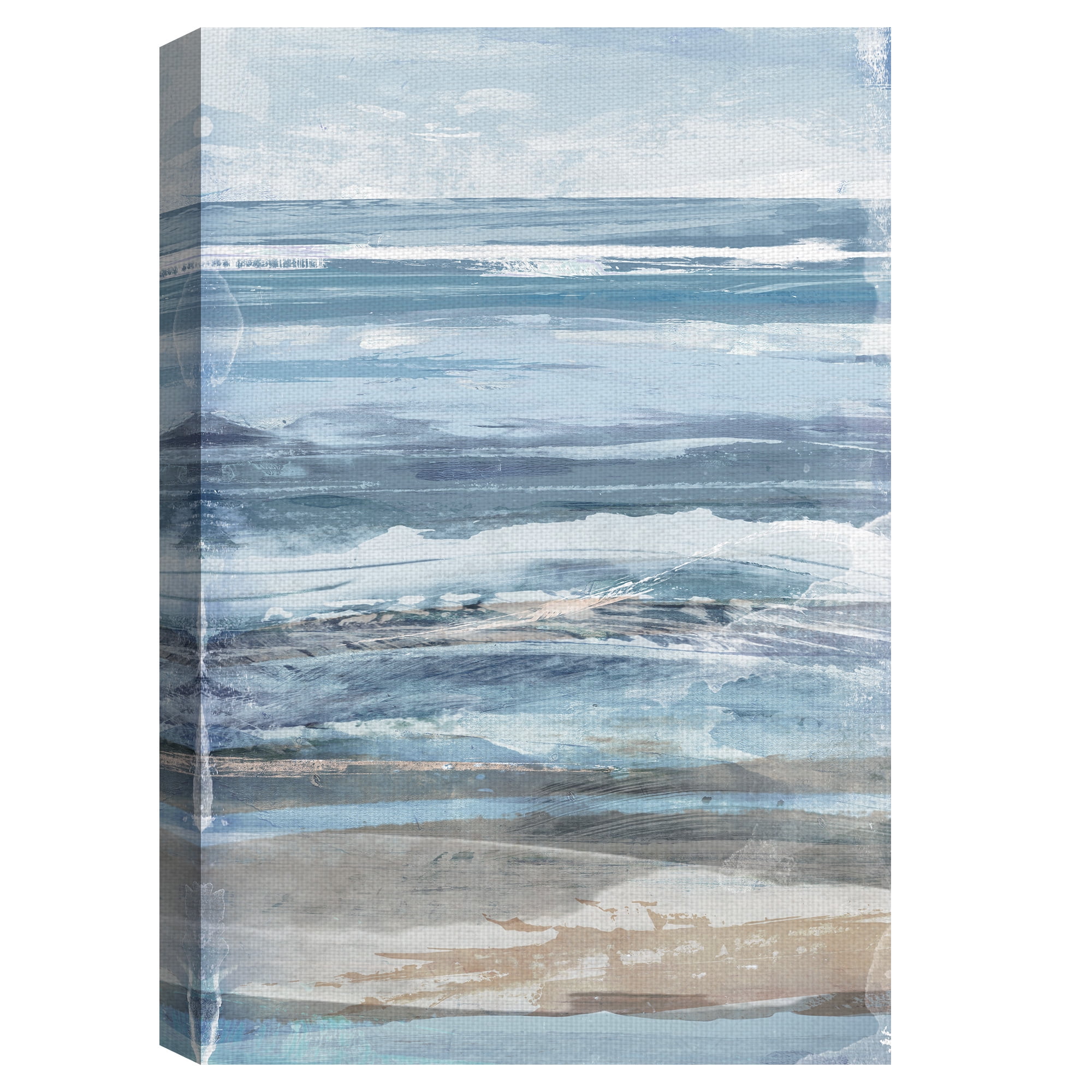 Watercolor Coastal by Willowbrook Fine Art Canvas Art Print