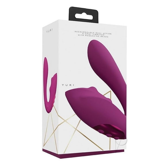 Shots Yumi Vibromasseur et Stimulateur à Triple Action à Point G - Rose