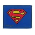 thumbnail image 2 of Superman Symbol on Blue Bi-Fold Wallet, 2 of 4