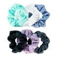 thumbnail image 5 of Scunci Washable Scrunchie Hair Ties, Assorted Colors, 6 Ct, 5 of 11