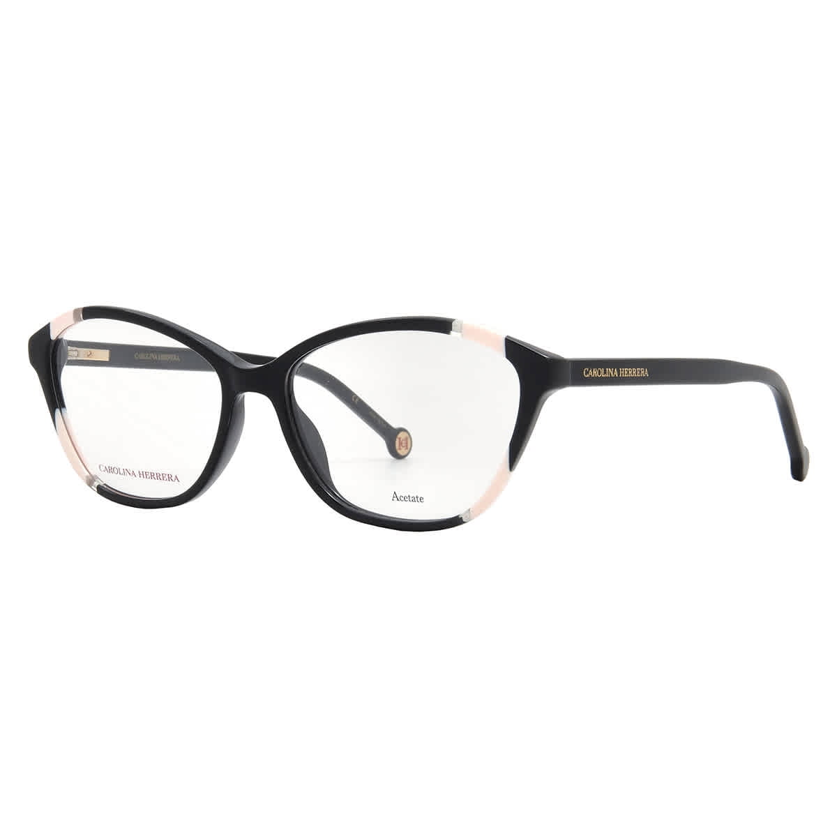 NWT Carolina Herrera CH0124-KDX-54 Black 54mm Eyeglasses Carolina Herrera HER 0096 0HKZ Women main image 2