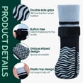 thumbnail image 3 of IDOMIK Anti-Slip Dog Socks, Paw Protect Booties for Hardwood Floors, Hot Pavement & Senior Dogs, Gray, S, 3 of 8