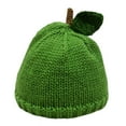 thumbnail image 2 of Milageto Y2K Beanie for Women Anime Aesthetic Warm Costume Accessories Crochet Beanie Green Lemon Hat, 2 of 7