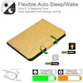 thumbnail image 3 of Case for iPad 10 2022, Allytech for iPad 10.9" 10th Gen, Slim Premium PU Leather Anti-Shock Drop Proof Non-Slip Stand Wallet Case with Card Holder for iPad 10th Generation 10.9 inch 2022, Gold, 3 of 6