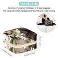 thumbnail image 5 of Easter Travel Portable Square Jewelry Box Earring Necklace Bracelet Organizer Storage Display Case Holder Stand Box Display, 5 of 6