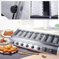 thumbnail image 5 of 8-Burner Portable Gas Grill Griddle Liquid Propane Grill Stainless Steel Outdoor Cooking BBQ Grills Patio Garden Barbecue Grill Gas Independently Controlled, 5 of 9