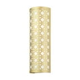 thumbnail image 4 of 49879-33 Livex Lighting Calinda - 2 Light ADA Wall Sconce in Glam Style - 6 Inches wide by 18 Inches high-Soft Gold Finish, 4 of 10