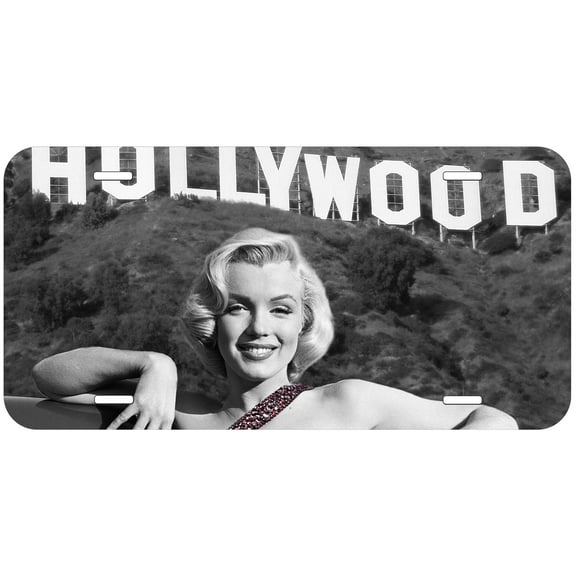 Marilyn Monroe Hollywood Novelty Car Auto License Plate