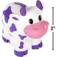thumbnail image 3 of Rhode Island Novelty 2-Inch Water Squirting Cow Toys, Assorted Colors, 12 Pack, 3 of 4